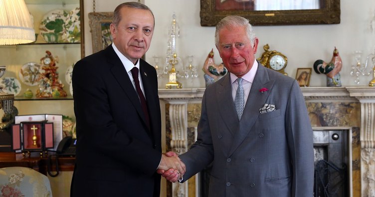 Cumhurbaşkanı Erdoğan, Birleşik Krallık Kralı 3’üncü Charles ile görüştü