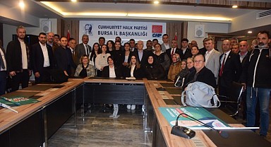 CHP Bursa’ya Gelecek Partisinden katılan 750 yeni üye için tören