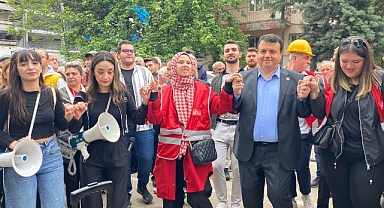 Bursa’da Coşkulu 1 Mayıs Kutlaması
